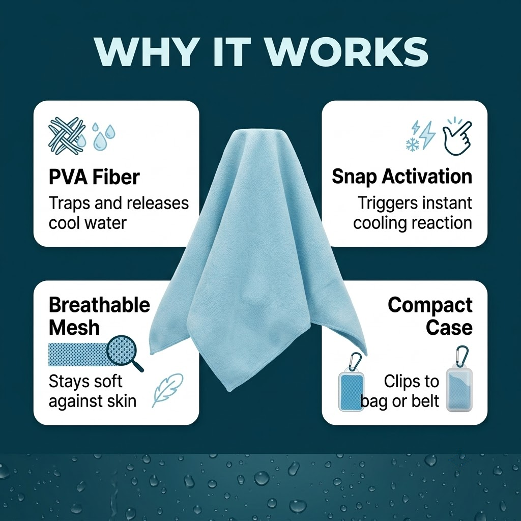 Fitvexo | Premium Active Cooling Towel