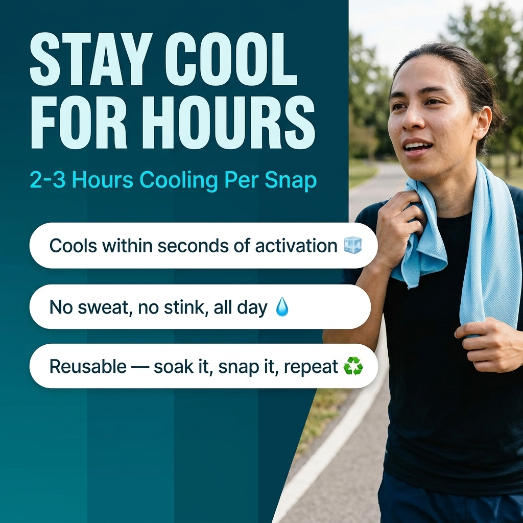 Fitvexo | Premium Active Cooling Towel