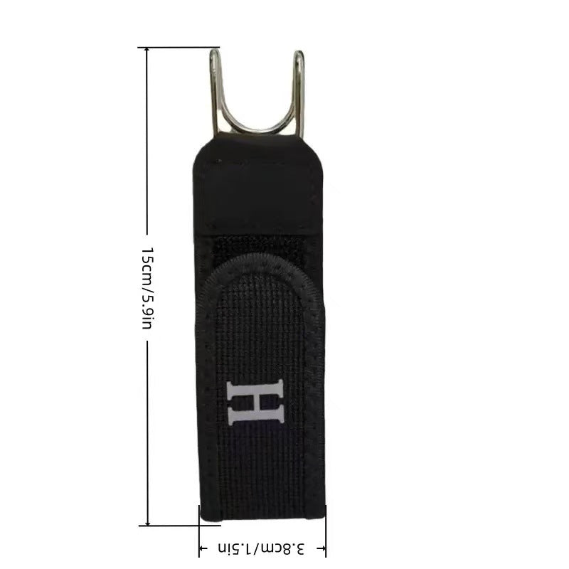 Adjustable Waist Belt Buckle with Hook and Velcro